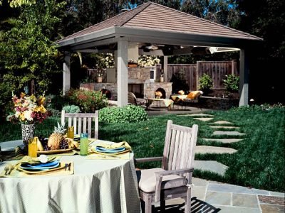 outdoor patio furniture with gazebo